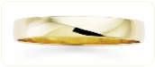 Premium Quality 10mm Solid 14k Gold Slip-On Bangle