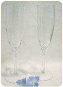 Engraved Wedding Champagne Flutes