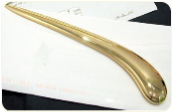 Engraved Gold Curved Letter Opener