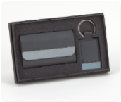 Boxview Business Card Case and Keychain Gift Set