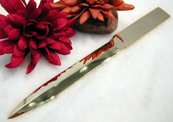 Silver-Plated Letter Opener