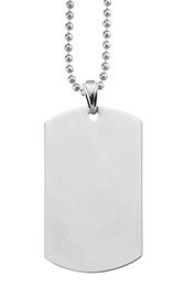 unisilver dog tag