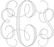 Interlocking Script Monogram